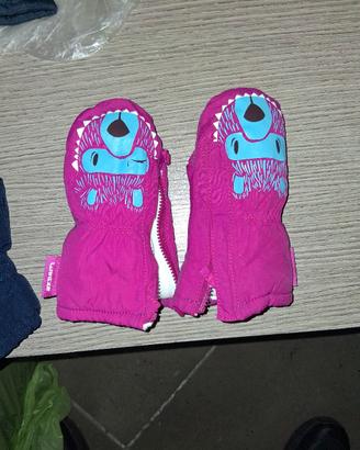 guanti neve bambini 