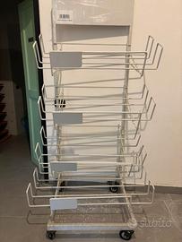 espositore per tappeti e zerbini