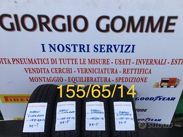 Gomme usate 155/65/14 in pronta consegna