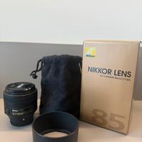 Nikon 85 G 1.8