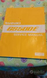 Manuale officina SUZUKI 500E