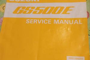 Manuale officina SUZUKI 500E