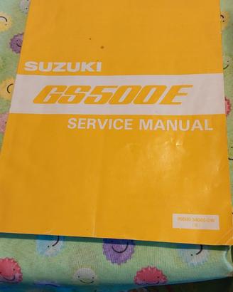Manuale officina SUZUKI 500E