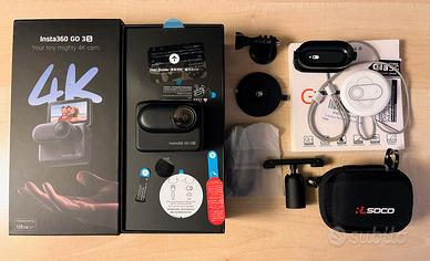 Insta360 GO 3S Nero Notte 128GB -  4K