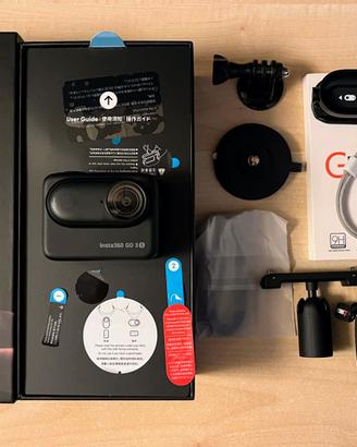 Insta360 GO 3S Nero Notte 128GB -  4K
