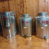 3 Contenitori olio
