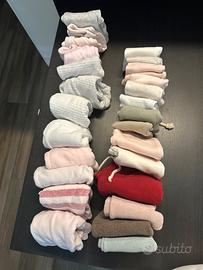 Ghette e pantaloni neonata 0-3 mesi
