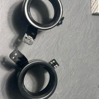 Terminali di scarico neri per Alfa Romeo Stelvio