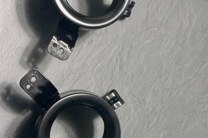 Terminali di scarico neri per Alfa Romeo Stelvio