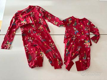 Pigiama natale bimbo simpson