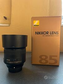 Nikon AFS 85mm f/1.8 G
