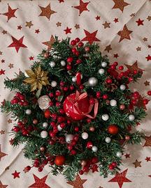 Ghirlanda natalizia handmade 