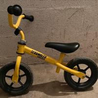 Bicicletta primi passi