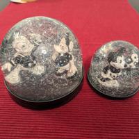 Palle di vetro con neve Disney da collezione