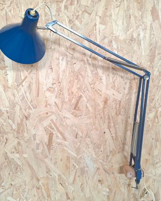 Lampada Vintage LUX0 Francia Blu Morsetto 