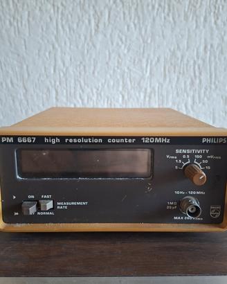 Frequenzimetro Digitale Vintage Philips PM 6667 (1