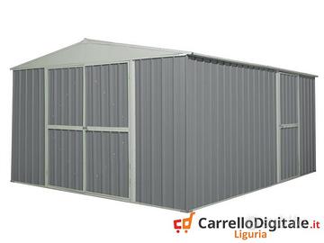 Box prefabbricato in acciaio 360x430 grigio chiaro