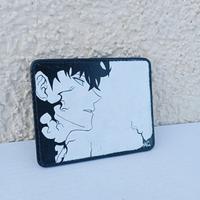 Porta Tessere Dipinto a Mano – Tema Solo Leveling