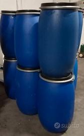 bidoni in plastica da 120 litri usati no