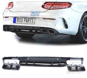 DIFFUSORE MERCEDES CLASSE C C205 COUPÉ 15-18 LOOK 