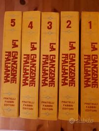 5 cofanetti 45 giri La canzone Italiana