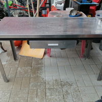 Tavolo acciao zanussi