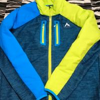 Giacca Felpa Tecnica Lana Merino Imbottita