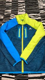 Giacca Felpa Tecnica Lana Merino Imbottita