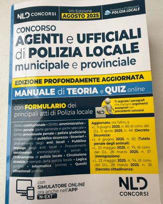 Concorso Agenti e ufficiali di polizia locale