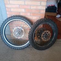 cerchioni gommati enduro 18/21