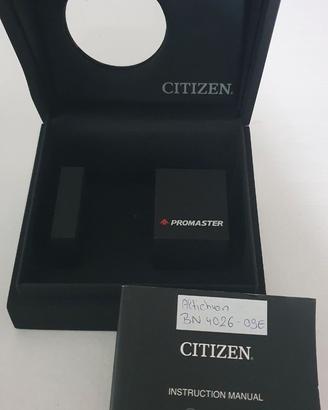 Manuale uso orologio Citizen Altichron BN 4026 09E