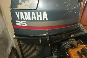 fuori bordo Yamaha 25 CV gambo lungo 