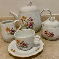 Servizio te porcellana fijissima leuchtenburg