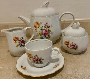 Servizio te porcellana fijissima leuchtenburg