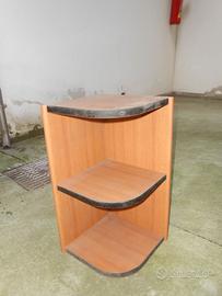 pensile angolare stondato per cucina