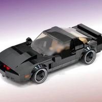 KITT knight Rider da montare Lego Compatibile 