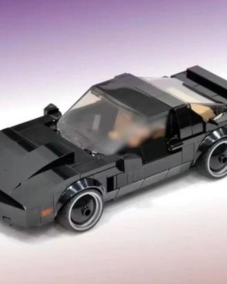 KITT knight Rider da montare Lego Compatibile 