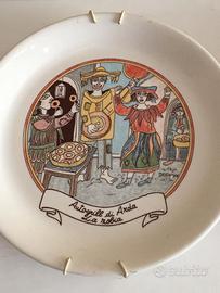 Piatti ceramica autogrill autostrada