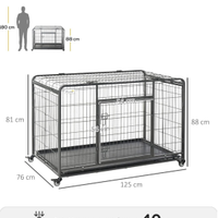 Kennel per cani/gatti adulti - max 40 kg