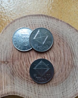 Monete 100 lire Guglielmo Marconi 1974