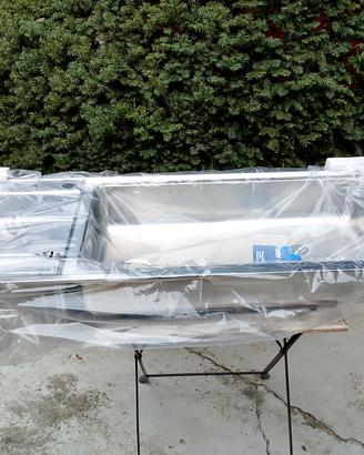 lavello cucina 1 vasca grande con gocciolatoio a 