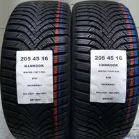 2 GOMME 205 45 16 HANKOOK BR1629