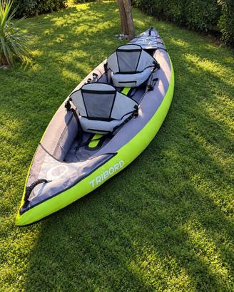 Kayak gonfiabile Tribord 2 posti completa