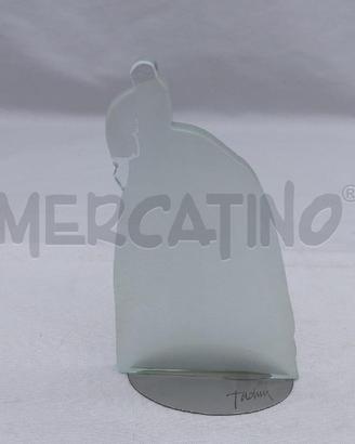 SCULTURA VETRO TADINI EMILIO PRINCIPESSA