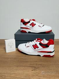 New Balance 550 mai indossate + cuffie in reagalo