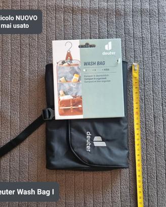 borsa trousse Deuter Wash Bag I nero - NUOVO