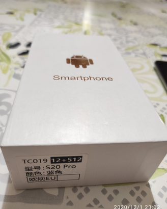 Smartphone S20 PRO- 2GB 13GB MEMORIA (NUOVO)