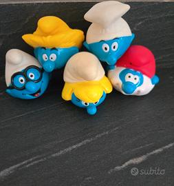 puffi spruzzanti vintage 1997 sorprese San carlo