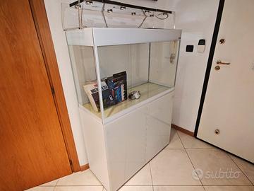 Acquario Aquael 200l con  mobile supporto dedicato
