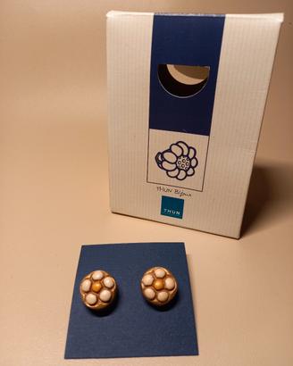 Orecchini Thun Bijoux margherita a lobo NUOVI 